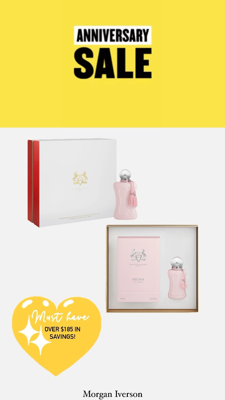 If you get ONE THING during this sale, let it be this. If you know me, you know I LOVE perfume. I smelled this for the first time in store and it is hands down my absolute FAVORITE scent I’ve ever smelled. I love it so much more than the infamous Baccarat perfume everyone shares. This perfume never goes on sale and you get the full size and travel size in a set for $186 off! It’s a French brand so you know the quality is also incredible. It’s hard to describe what it smells like but TRUST ME it is HEAVEN in a bottle! 😍🤤 #morganiverson #nsale #perfume #beauty #fragrance #sale#LTKSummerSales 

#LTKBeauty #LTKxNSale