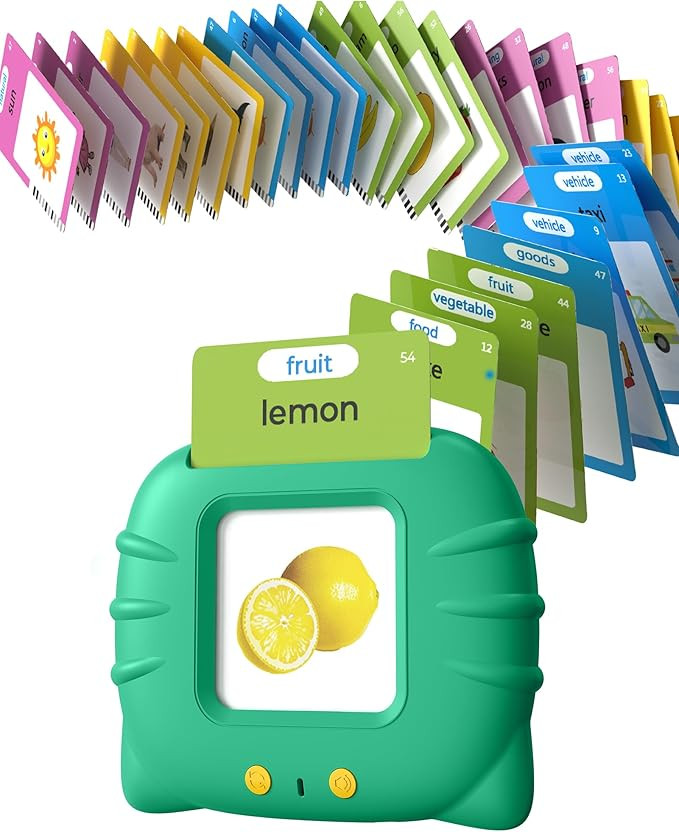 Talking Flash Cards for Toddlers 1 2 3 4 Year Olds, Montessori Language Learning with 224 Words, ... | Amazon (US)