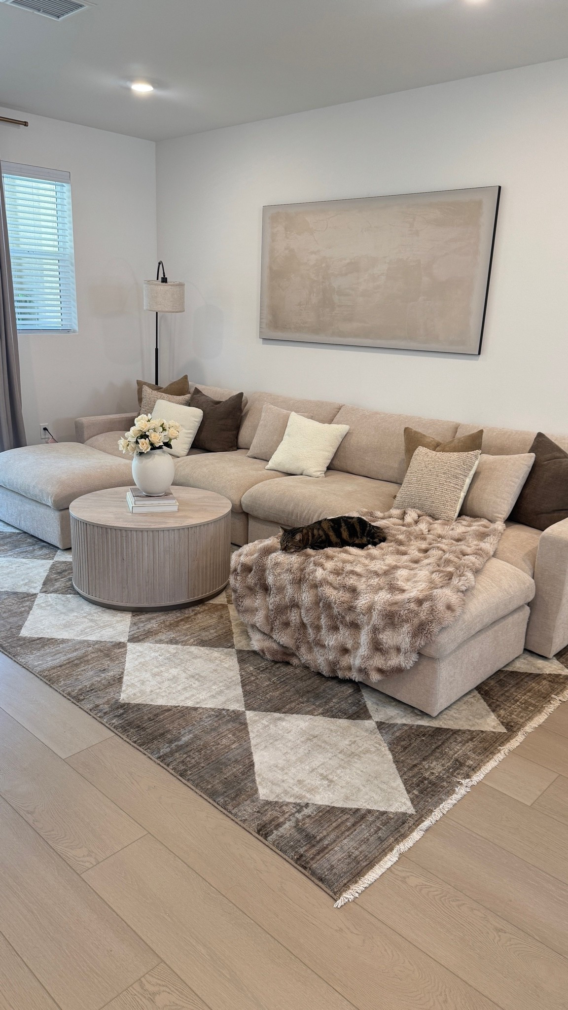 my couch is the first picture below, the 155 inch beige sofa🤍

my rug is 8'10 x 13 ft🤎

this Wayfair cloud couch is giving luxury living room aesthetic on a budget and I'm OBSESSED🤩

the oversized cushions, deep seats, and cozy modern vibe make it the ultimate comfy couch for movie nights, mom life, and everyday lounging☁️

if you've been searching for an affordable cloud couch, neutral living room inspo, or a cloud couch dupe... this is it🤍

I got the color chenille beige, it's 155 inches long and my rug is 8'10x 13 feet✨

#cloudcouch   #couch   #cloudcouchdupe   #livingroomdecor   #homedecor

#LTKHome #LTKSaleAlert #LTKU