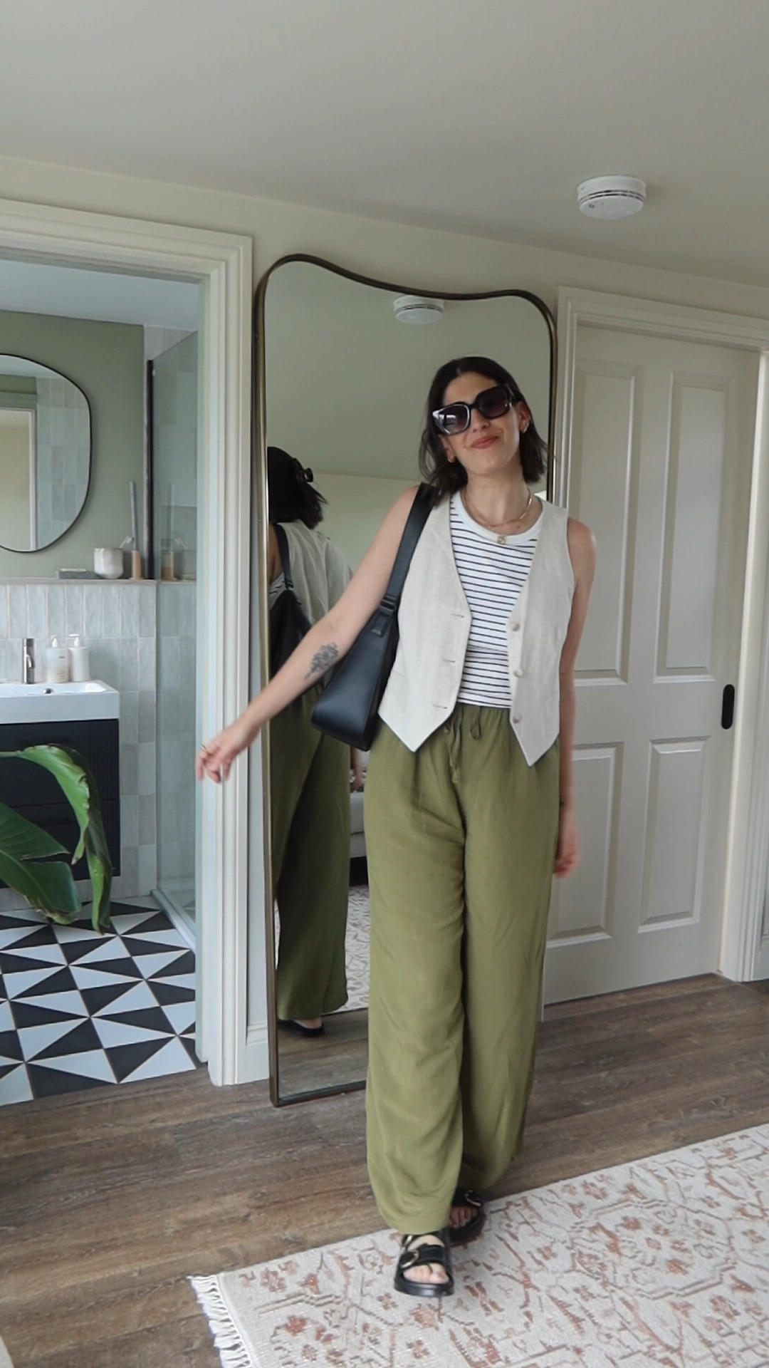 Summer outfit. Nobody’s child. Linen. Waistcoat. Sezane. Sandals. Uniqlo  

#LTKsummer #LTKeurope #LTKxUNIQLO