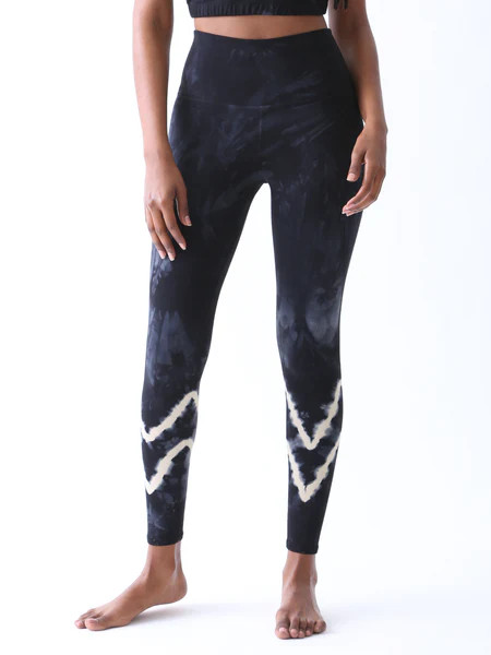 Sunset Legging - Onyx / Beachwood | Electric & Rose