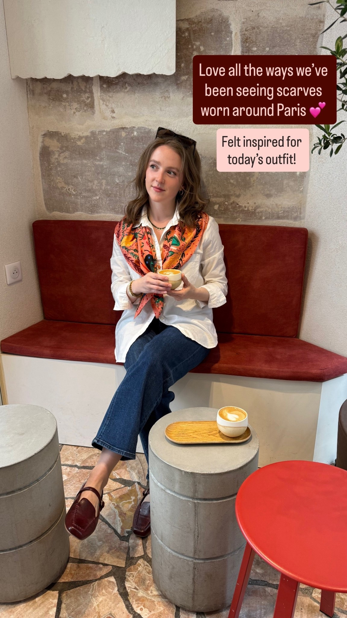 Love this scarf styling outfit of the day! 25 short inseam cropped jeans quince 


#LTKdayinmylife #LTKPetite #LTKootd