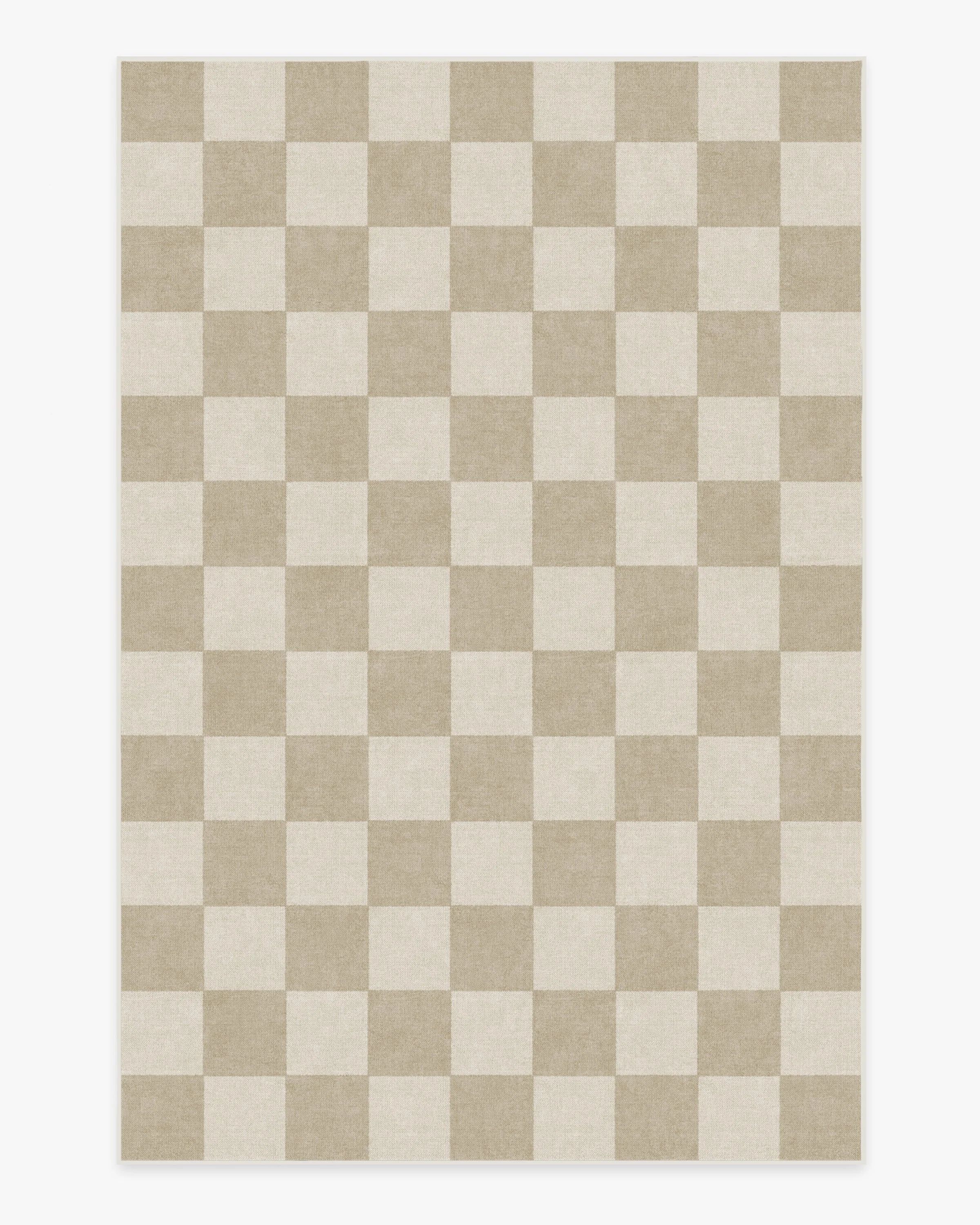 Jaque Checkered Stone Rug | Ruggable