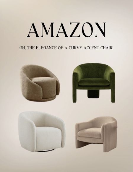 Amazon 2024 trending accent chairs! Stylish and affordable! Multiple colors different styles update your home, beautiful and stylish chairs! 
#amazonhome #livingroom

#LTKstyletip #LTKsalealert #LTKhome