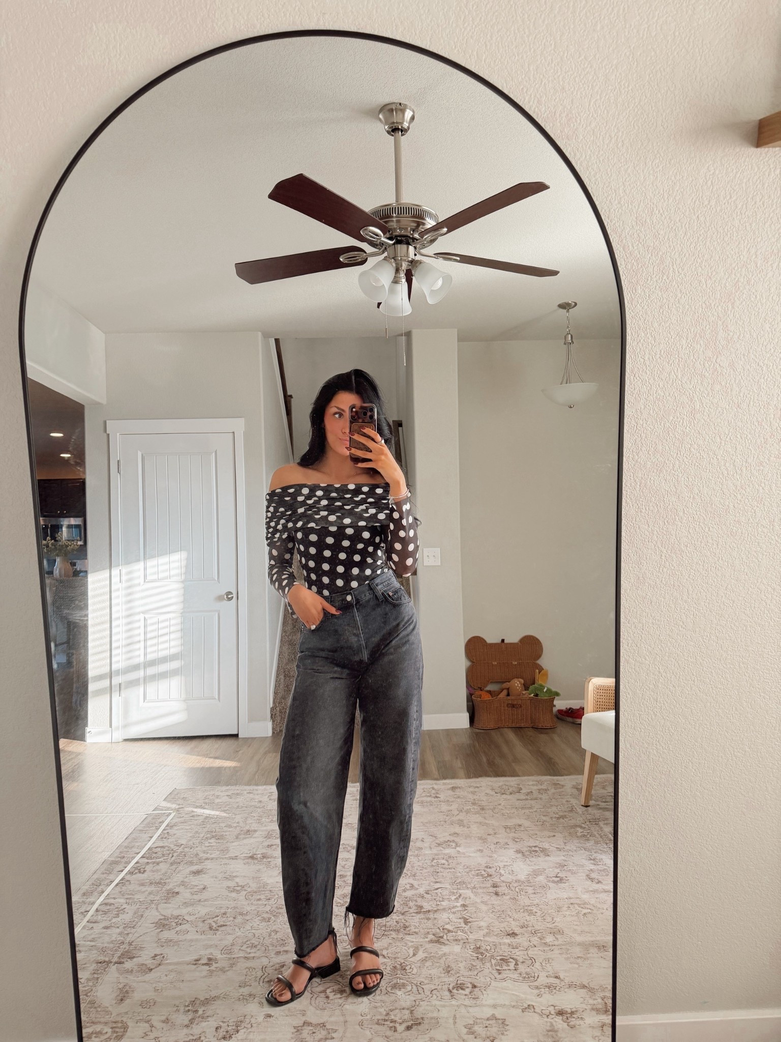 Obsessed with this body suit 🤍🖤 

#LTKTall #LTKgrwm #LTKootd