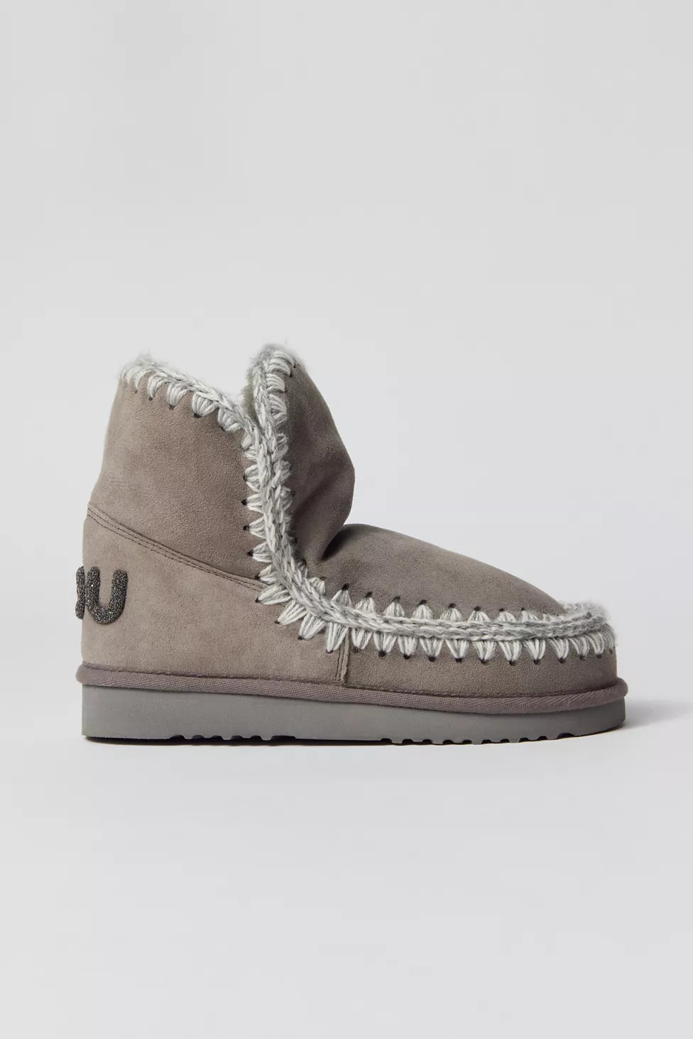 Mou 18 Glitter Logo Sheepskin Boot | Urban Outfitters (US and RoW)