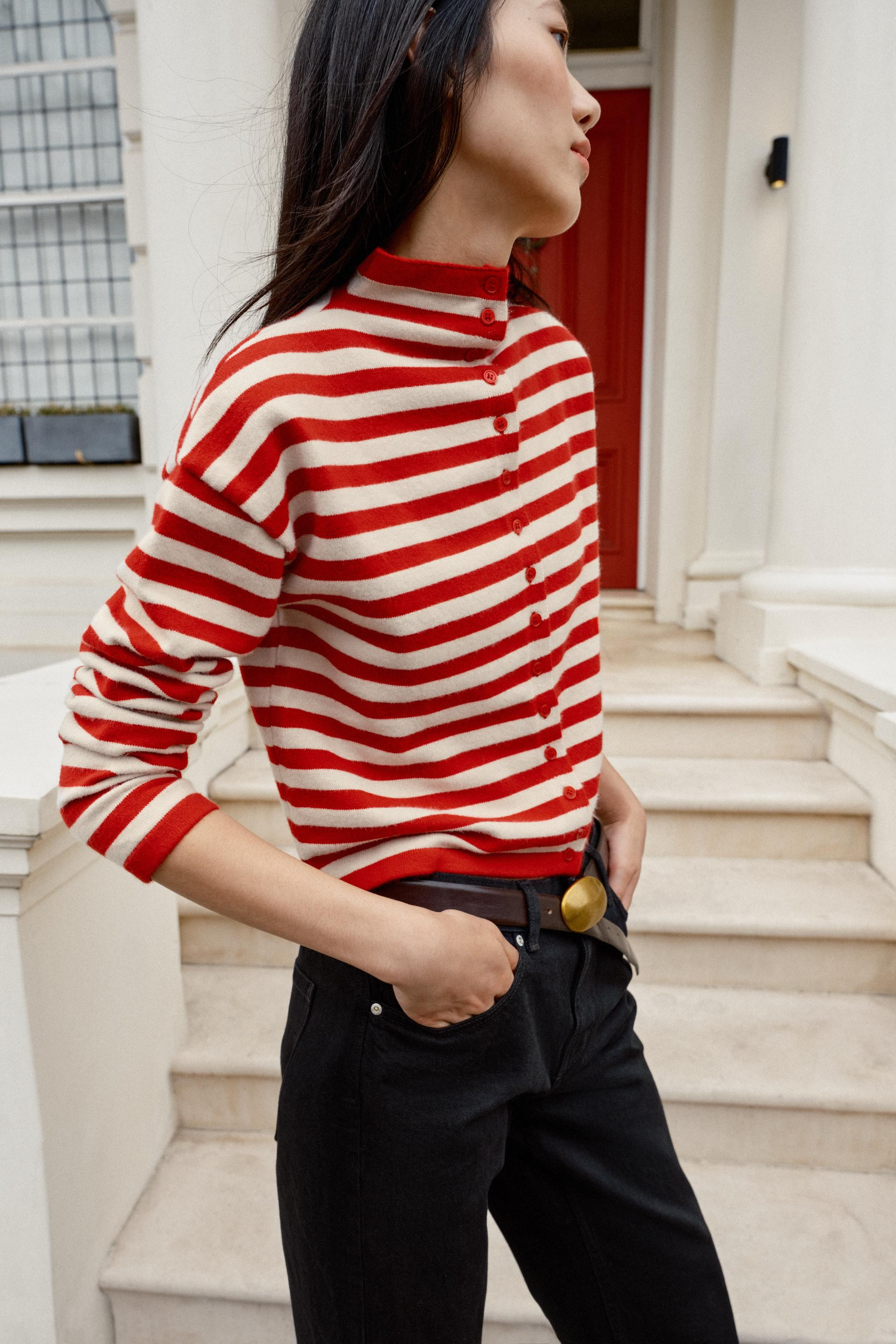 STRIPED CARDIGAN | Zara US