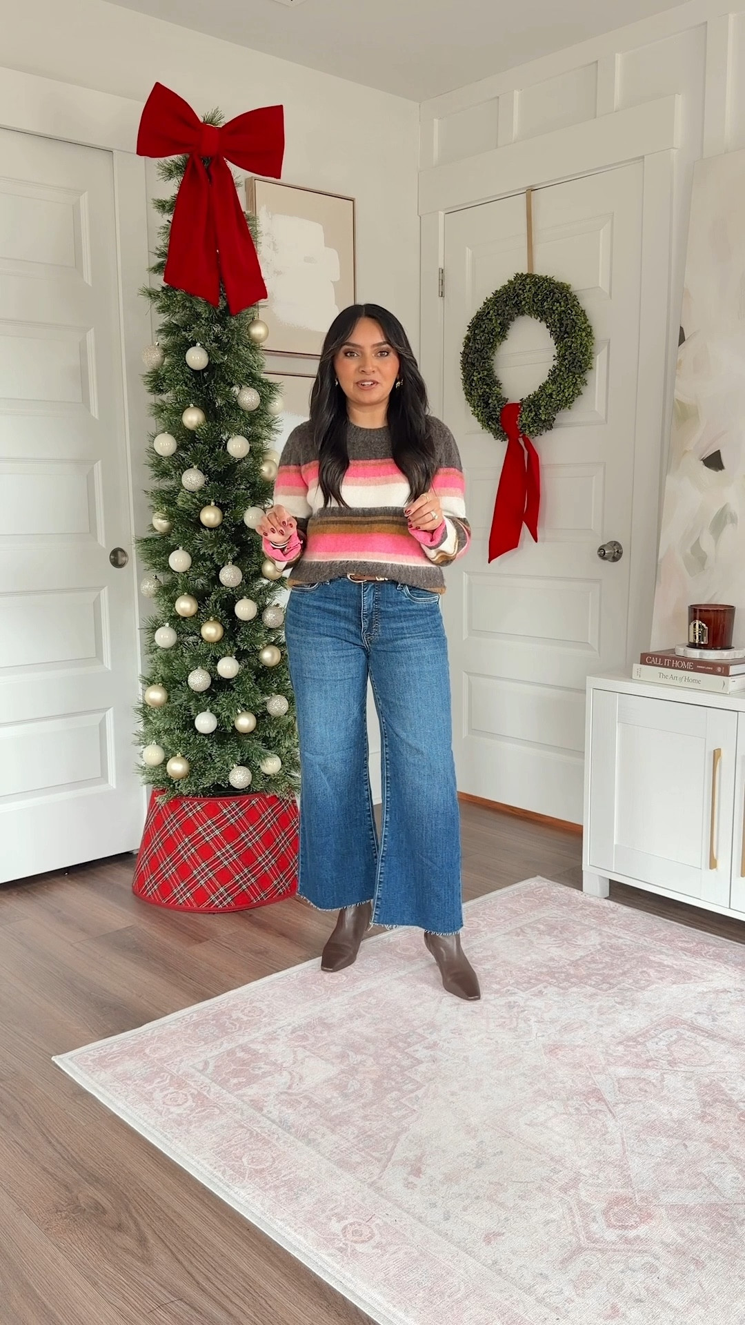 Code KUT15% for 15% off!
Jeans size 0 petite - I size down a size in this brand
Top size xs TTS 


#LTKPetite #LTKFindsUnder100 #LTKGiftGuide