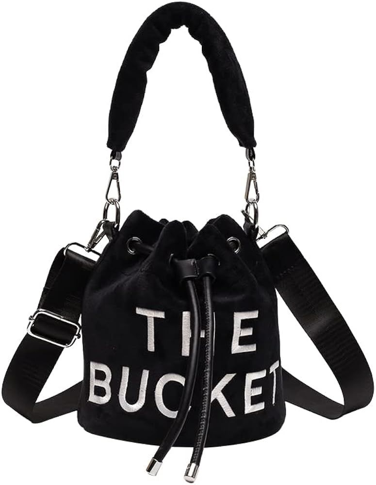 AFKOMST Bucket Bags and Purses For Women Drawstring Hobo and Shoulder  Handbags with 2 Detachable Straps