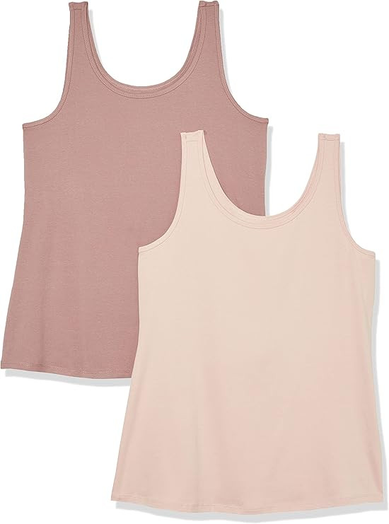 Amazon Essentials Women's Tank Top (Available in Plus Size), Multipacks | Amazon (US)