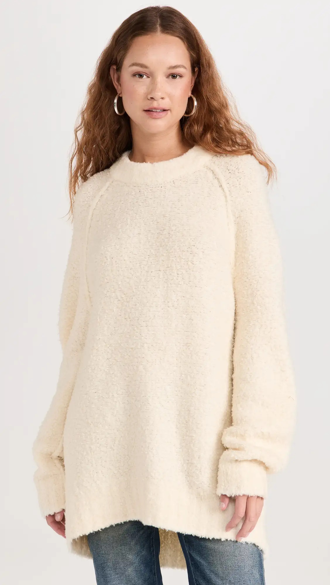 Free People Teddy Sweater Tunic | Shopbop | Shopbop