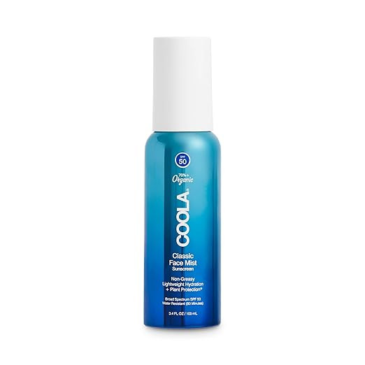 Amazon.com: COOLA Organic Sunscreen SPF 50 Sunblock Face Mist, Dermatologist Tested Skin Care for... | Amazon (US)