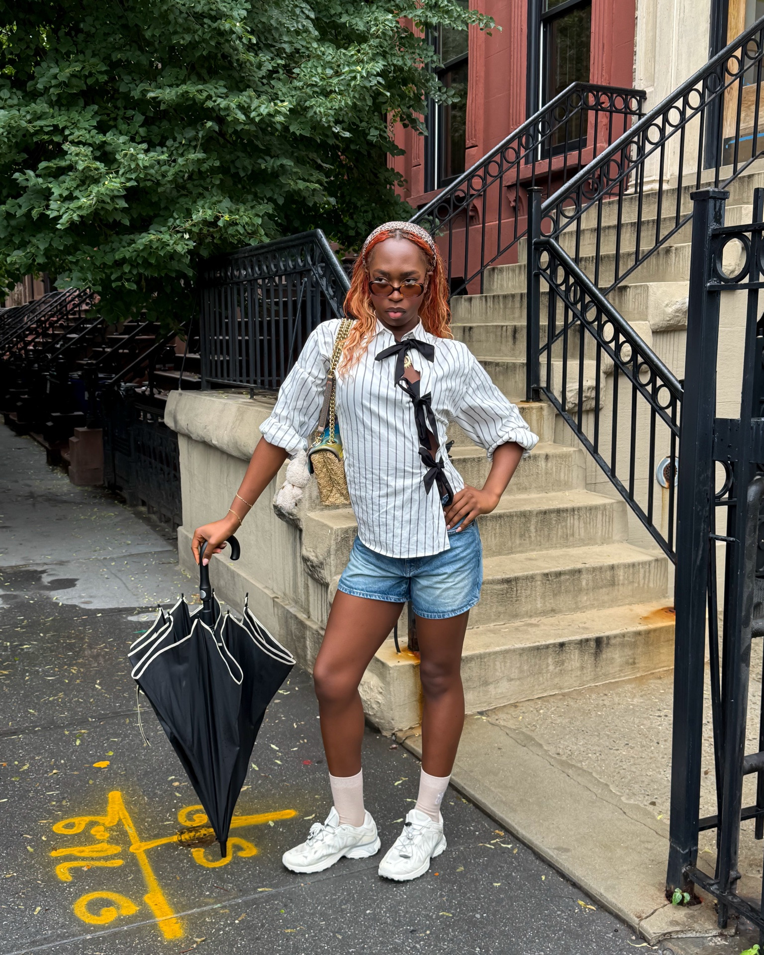 Went to grab some crepes in Rainy spring Summer  day look

#LTKootd #LTKdayinmylife #LTKSeasonal