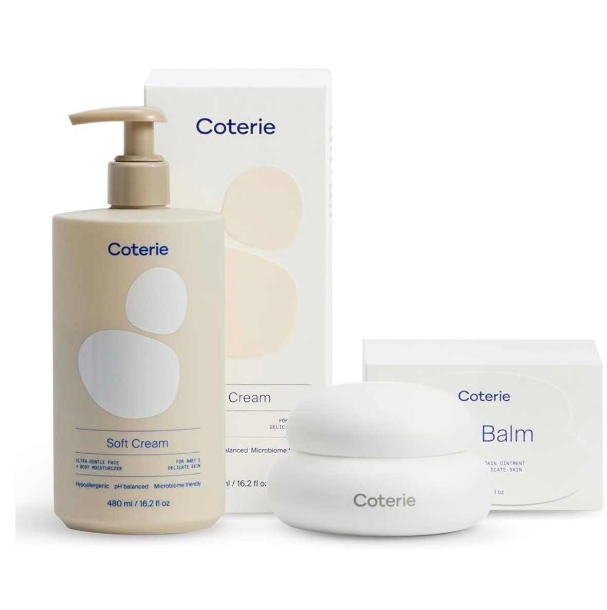 Coterie Baby Dry Skin Skincare Essentials Set | Lotion + Dry Skin Balm
Includes 16.2 oz lotion + 4.7 oz dry skin & diaper balm, fragrance free, safe for sensitive skin, microbiome friendly

Nontoxic baby lotion

#LTKBaby #LTKBump #LTKKids