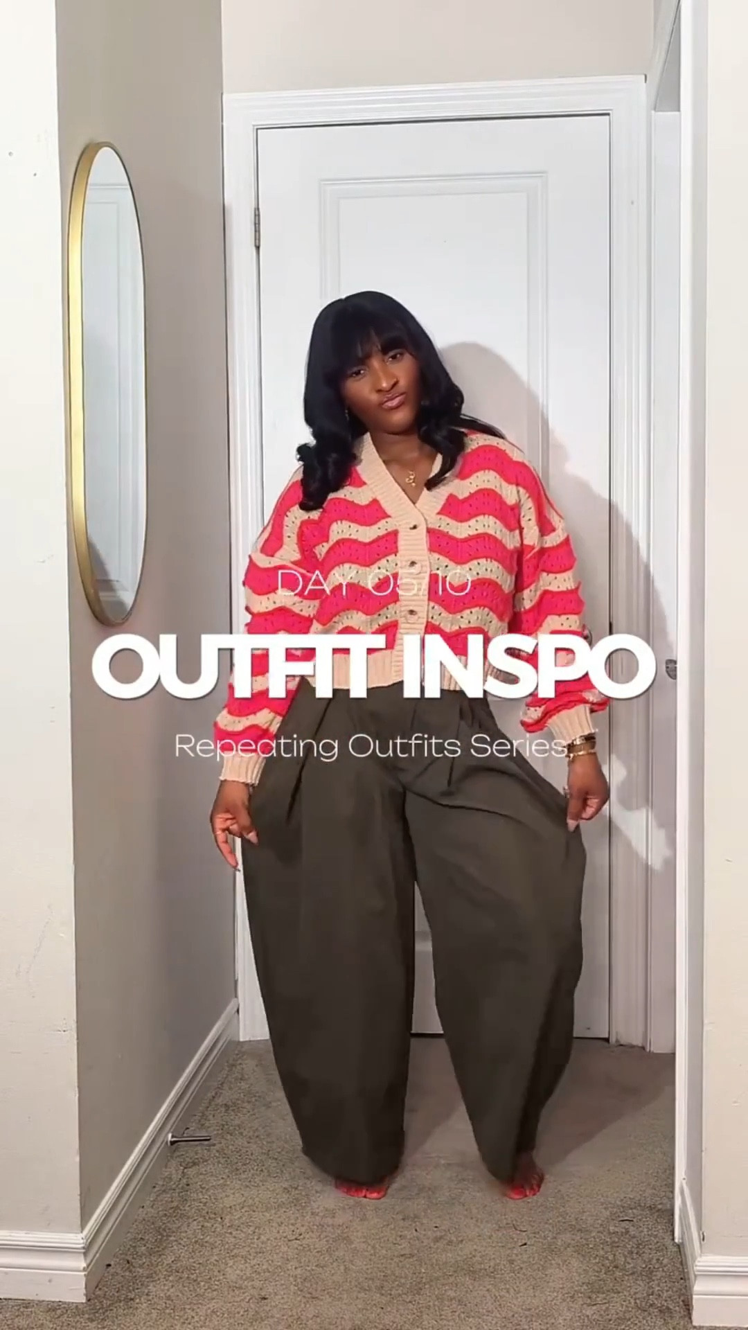 All outfits are in size “M”
"Some of the fits are sold out or unavailable “. Attached a few options 🤎
Day 2!! 💐 

Spring fit check 
#springoutfit2026
 grwm | spring outfit inspo | spring sweaters 
#springoutfitideas #ootd #blackgirlfashion #reelsinstagram #springvibes

#LTKmidsize #LTKsummer #LTKcanada