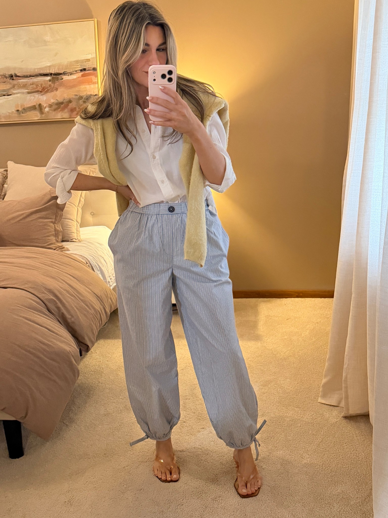 Cutie pants from @Anthropologie 

#LTKootd #LTKmomlife #LTKgrwm