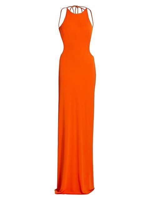 Briar Jersey Open Back Gown | Saks Fifth Avenue