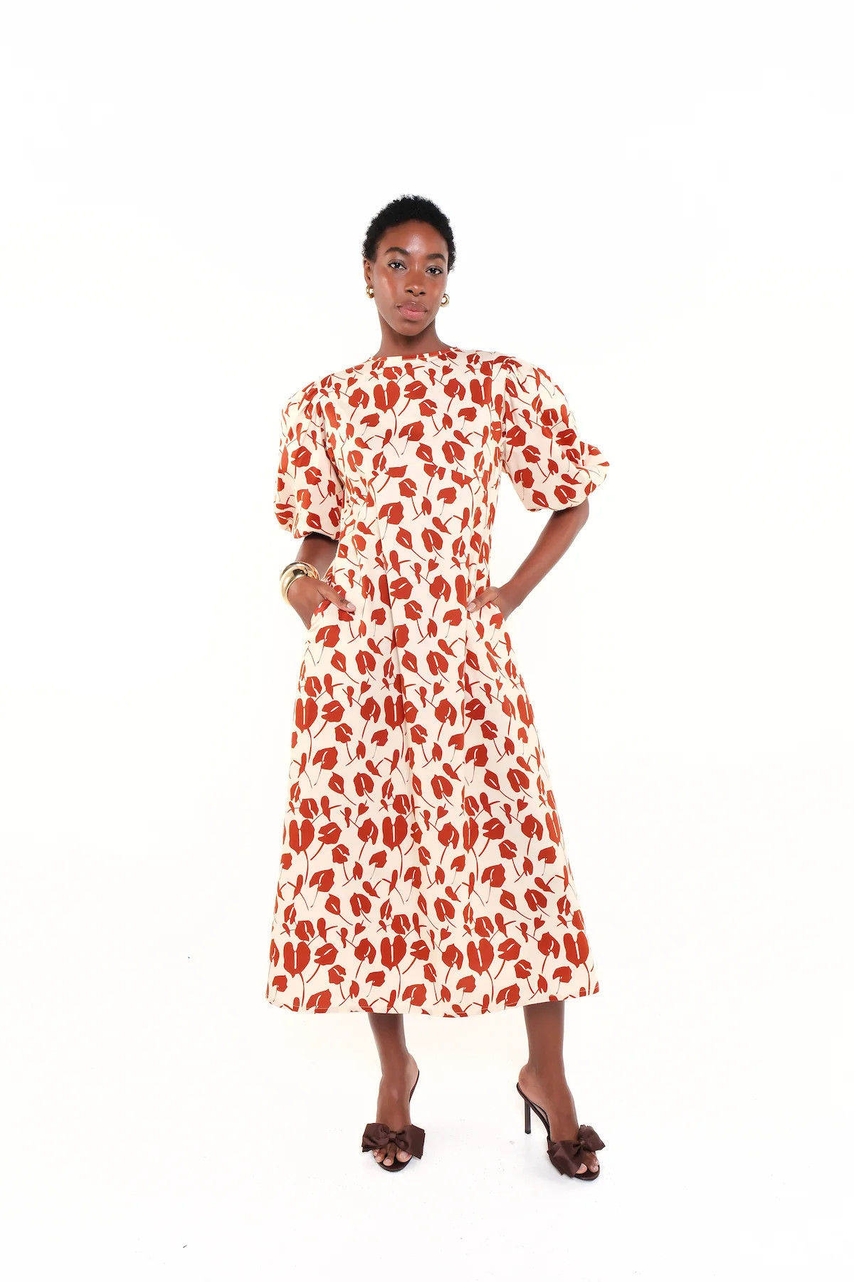THE DAWN DRESS - RED BRAVE FLORA | The Lulo Project (US)