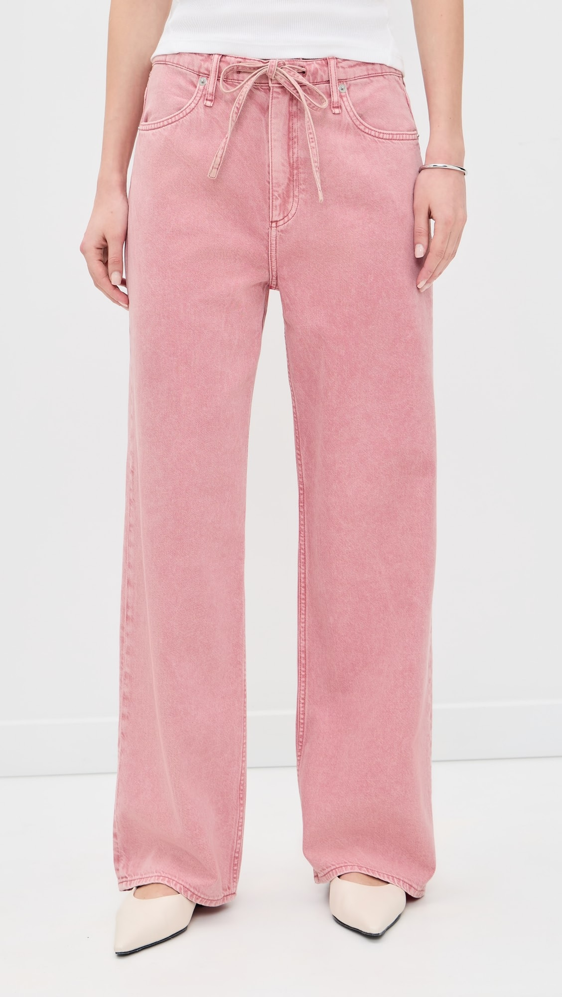 Featherweight Phoebe Drawstring Jeans | Shopbop