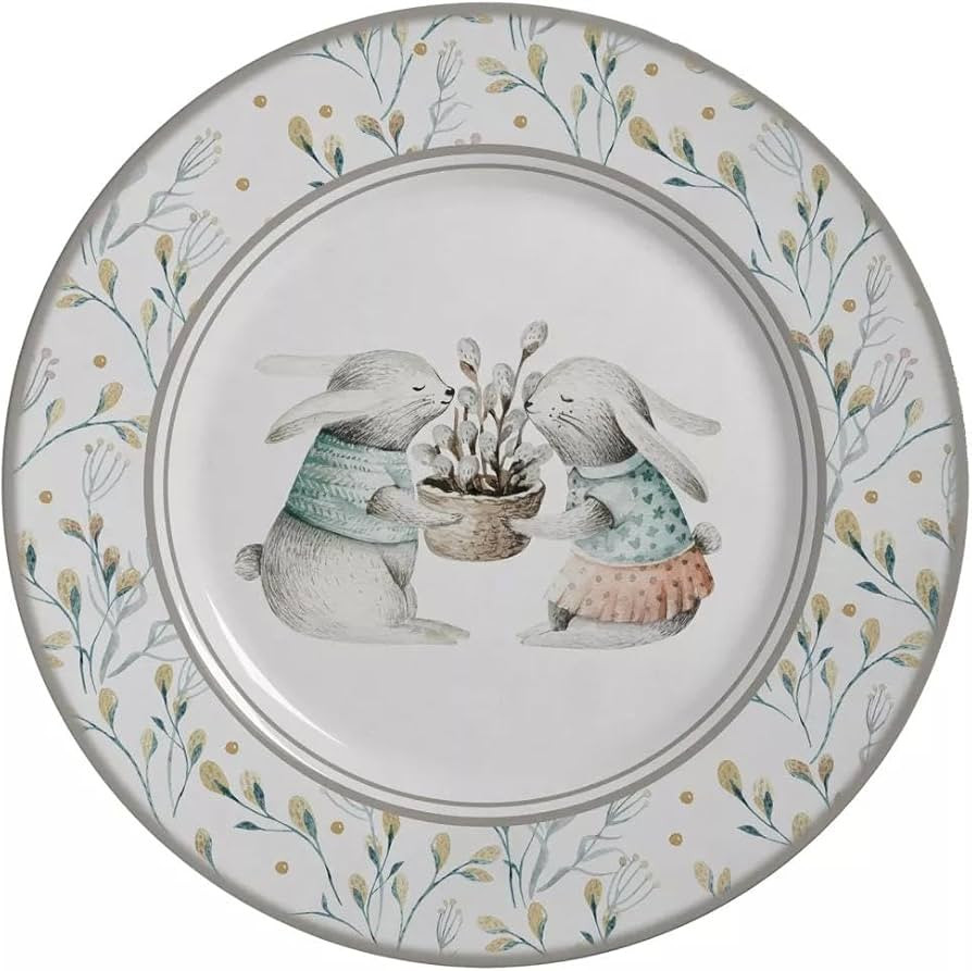 Prato Raso Coelho Pascoa Alleanza 6 un | Amazon (BR)