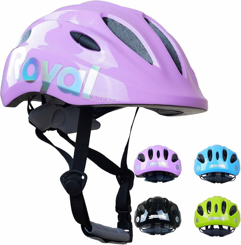 RoyalBaby Kids Helmet 0.47 lb Ultra-Lightweight & Adjustable for Ages 5-13 Years, Ideal for Cycling, Scooter, Balance Bike & More Sports, 4 Vibrant Colors Available | Amazon (US)