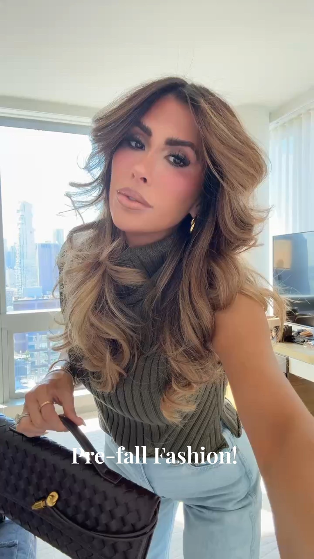 Pre-fall fashion! I am loving this turtleneck sweater top! Wearing a size small in top, size small in bomber jacket & size 26 in my favorite Khaite jeans! I will link some dupes for these jeans below! 

Fall fashion, Fall outfit inspo, Fall outfit, Prefall fashion, Fall outfits, Jackets, Jeans, Fall boots, Date Night, NYFW, New York, Emily Ann Gemma

#LTKStyleTip #LTKNYFW #LTKFallSale