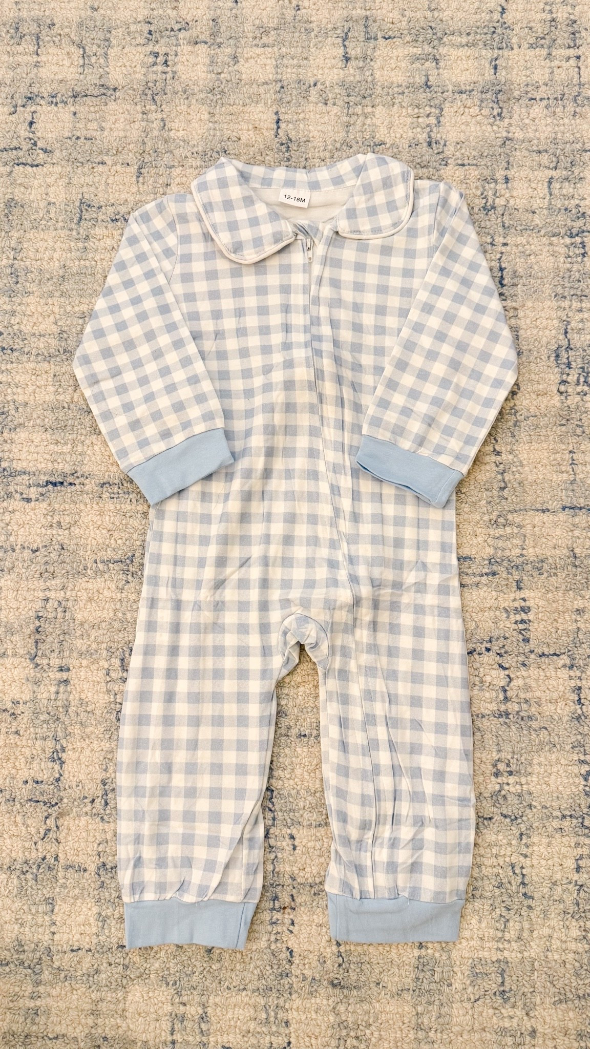 $13 gingham Peter Pan collared romper!

#LTKKids #LTKBaby #LTKSaleAlert