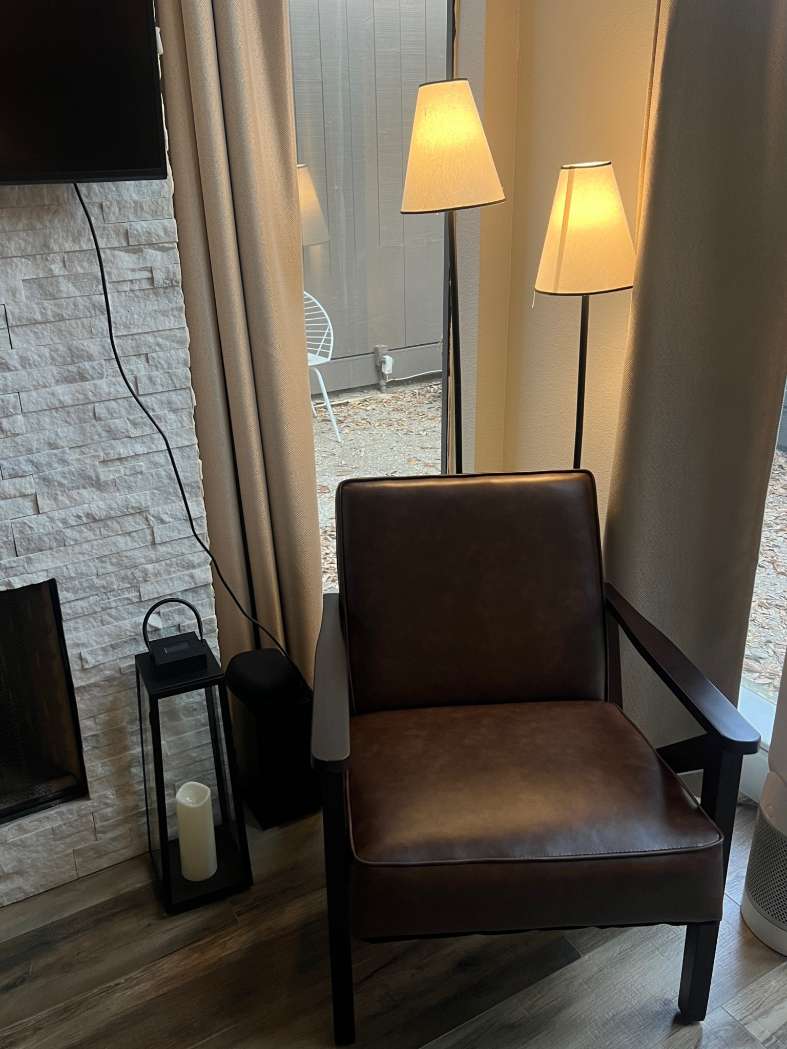 My little reading corner 🫶🏼 chair & lamp both from target!

#LTKhome #LTKfindsunder100