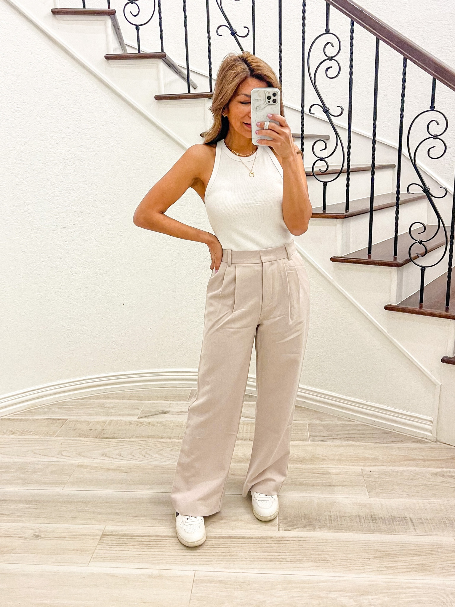 Trouser Pants in size 26 short length: if b/w sizes size up.
Tank top small tts
Veja sneakers tts


#LTKSale #LTKsalealert #LTKFind