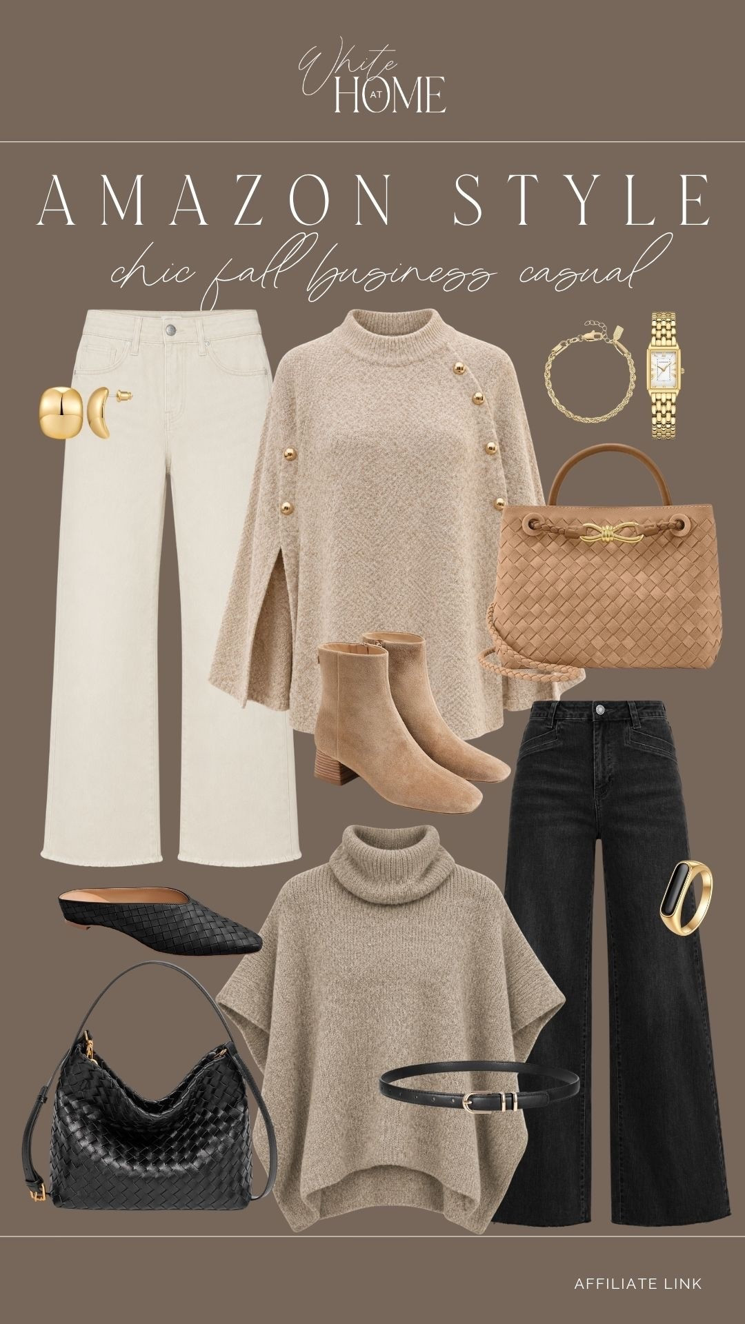 Cozy and chic outfits for the fall. Staple denim paired with oversized yet elevated sweaters and affordable accessories. Polished, beautiful, and perfect for numerous occasions.

#LTKgrwm #LTKootd