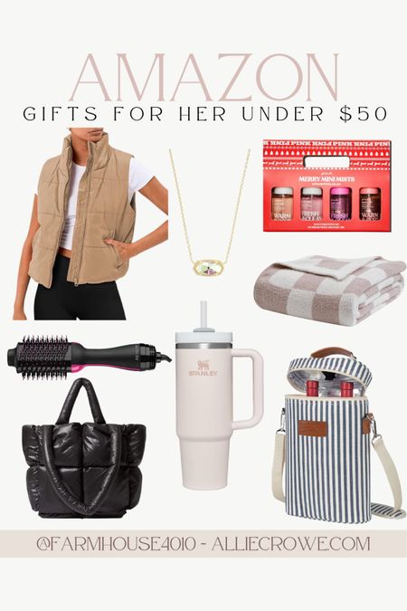 Best Christmas gifts for her! If you need holiday gift ideas for women, sister, best friend, mom and more then check out these affordable under $50 gift ideas from Amazon! 

#LTKHoliday #LTKfindsunder50 #LTKGiftGuide