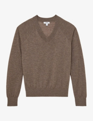 Paris V-Neck Wool Jumper | Selfridges