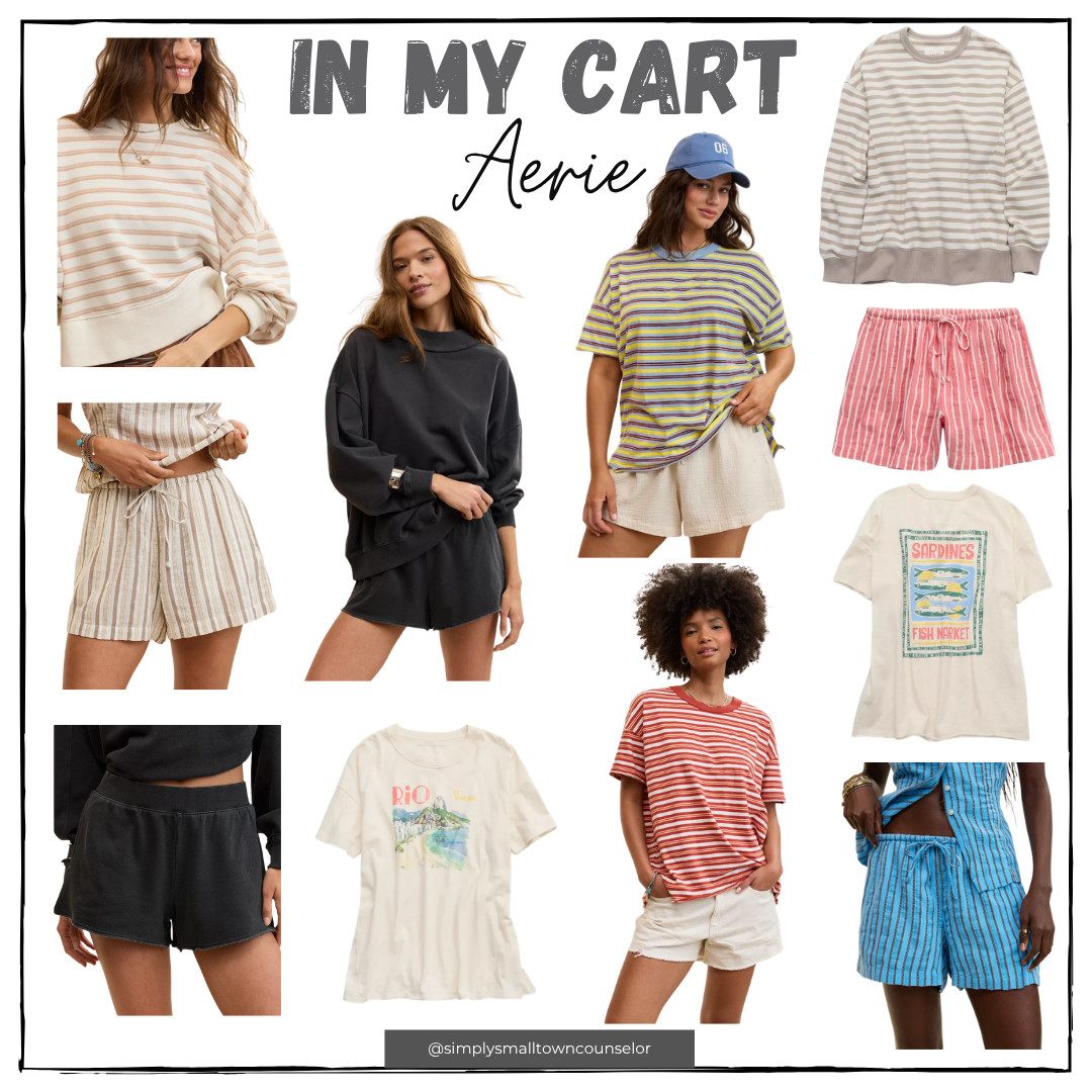 My recent Aerie order! It's all on sale! 

 