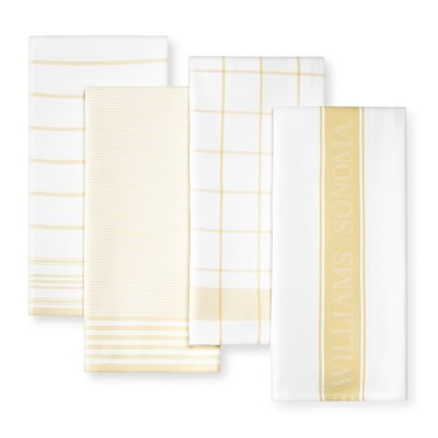 Williams Sonoma Multi-Pack Towels, Jojoba Yellow | Williams-Sonoma