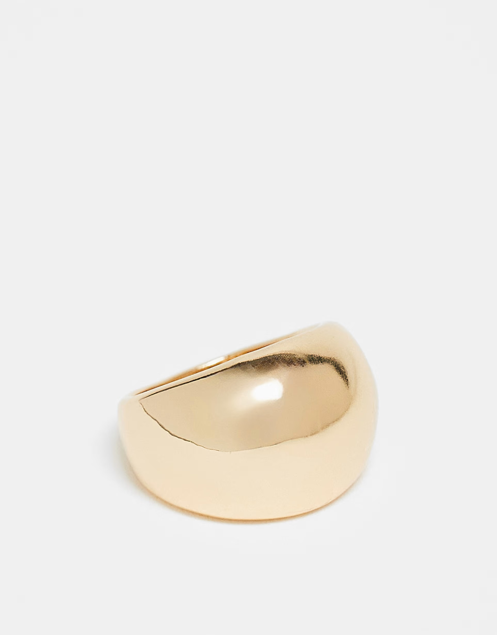 DesignB London chunky ring in gold | ASOS (Global)