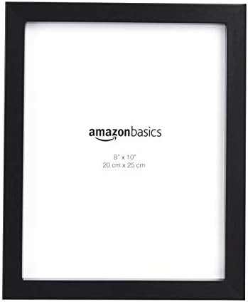 Amazon Basics Photo Picture Frame - 8" x 10", Black - Pack of 2 | Amazon (US)