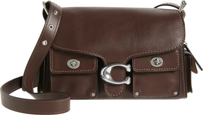 Western Tabby Soft Cargo Leather Shoulder Bag | Nordstrom