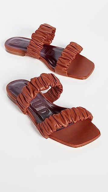 Maya Ruched Sandals | Shopbop