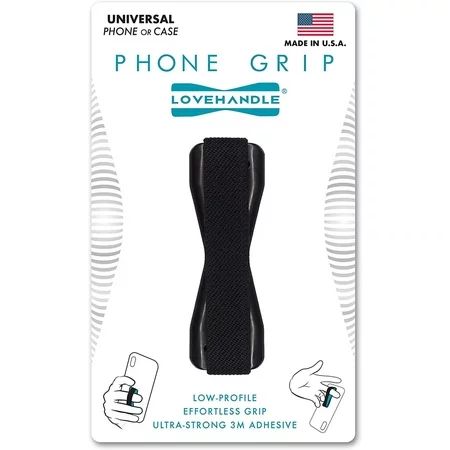 Love Handle Cell Phone Grip Holds Device with just a Finger - Ultra Slim Pocket Friendly Love Handle | Walmart (US)
