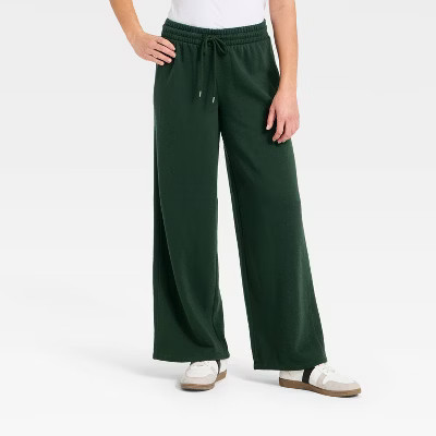 Women's Mid-Rise Straight Leg Pull-On Pants - Universal Thread™ | Target