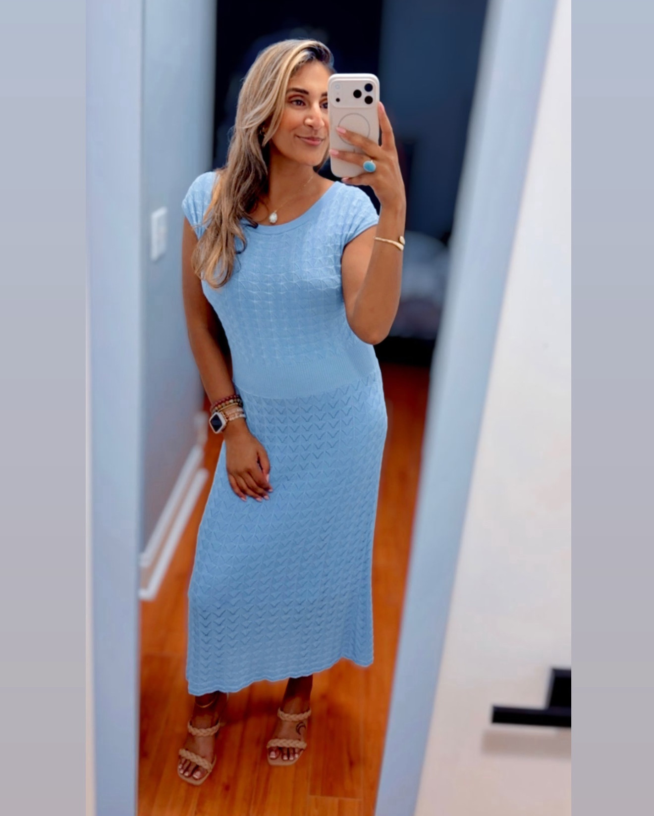 Effortless spring dress — breathable, ultra flattering, and the easiest one-and-done for brunch, showers, and everything in between 💙

#amazon #springdress #spring #fashion #dresses 

#LTKTravel #LTKootd #LTKWorkwear