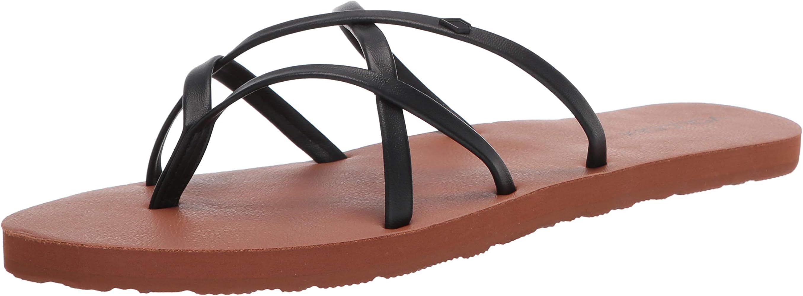 Volcom Women's New School Flip Flop Sandal | Amazon (US)