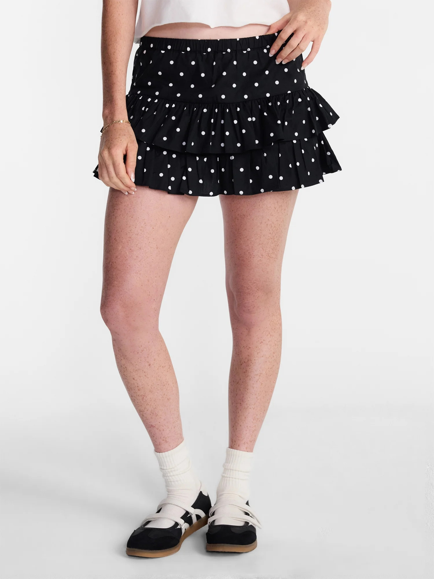 No Boundaries Game Day Woven Skirt, Women's XXS-XXL | Walmart (US)
