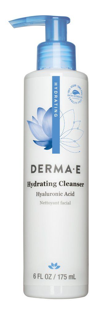 Derma E Hydrating Cleanser, with Hyaluronic Acid, Face Wash for Dry/Normal Skin | Walmart (US)