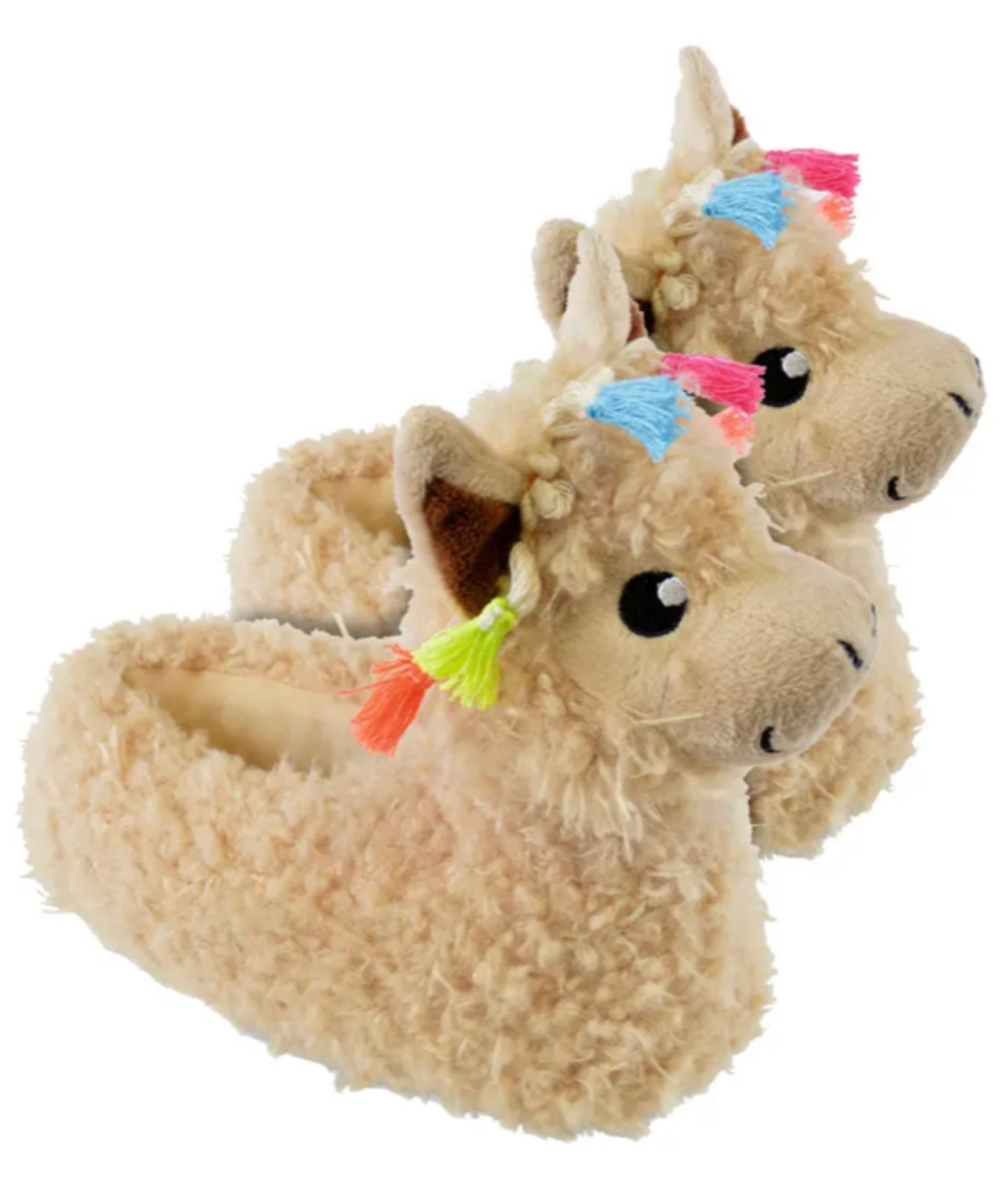Llama  3D slippers

These cute and soft llama slippers have a soft boa upper lining. If your child or loved one is a fan of animals, they'll love these llama 3D slippers! They also feature non slip PVC dots to avoid slipping and sliding on tiled or wooden floors.Available in four different sizes: S (9-10), M (11-12), L (13-1 ), XL (2-3)Extra Product Details:- Kids Llama Slippers- 3D Animal Slippers- Boys & Girls Slippers- Beige Slippers- Colourful Tassels- Soft and Warm Slippers- S (9-10), M (11-12), L (13-1 ), XL (2-3)

#LTKGiftGuide #LTKkids #LTKfamily