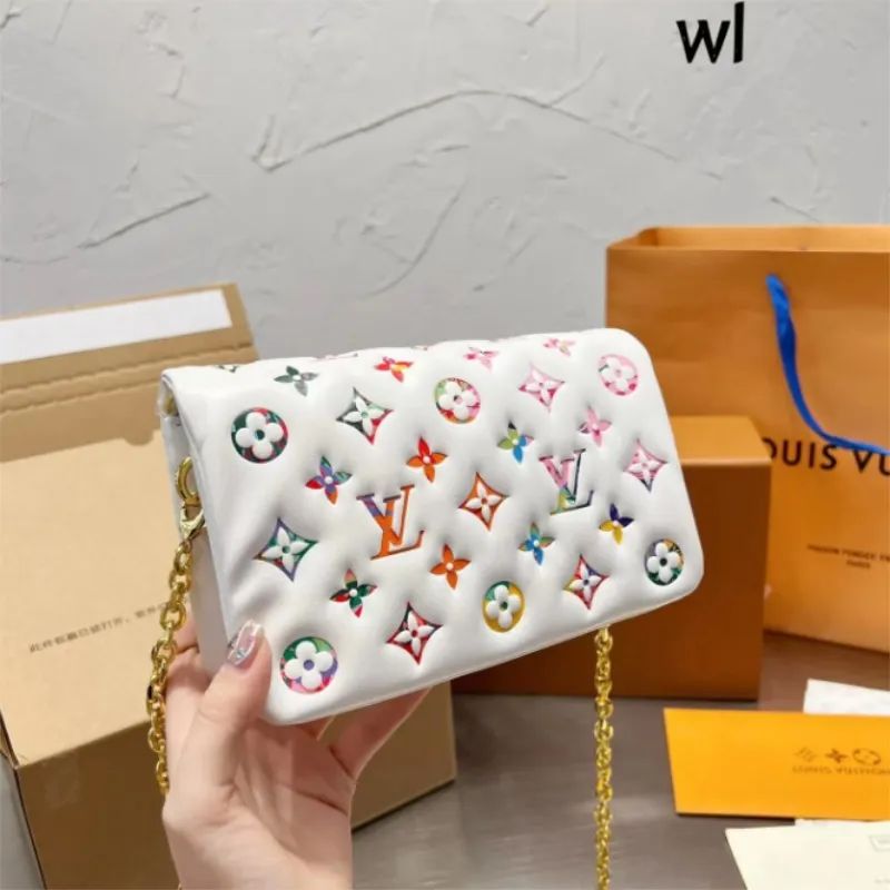 DUPE Colorful Letter Cosmetic Bag New Gibbon Women's Bag Mini Pillow Boston Women's Bag One Cross... | DHGate