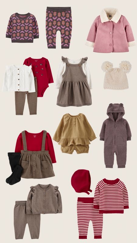 Huge Carters sale - baby girl winter picks 

#LTKCyberWeek #LTKHoliday #LTKSeasonal