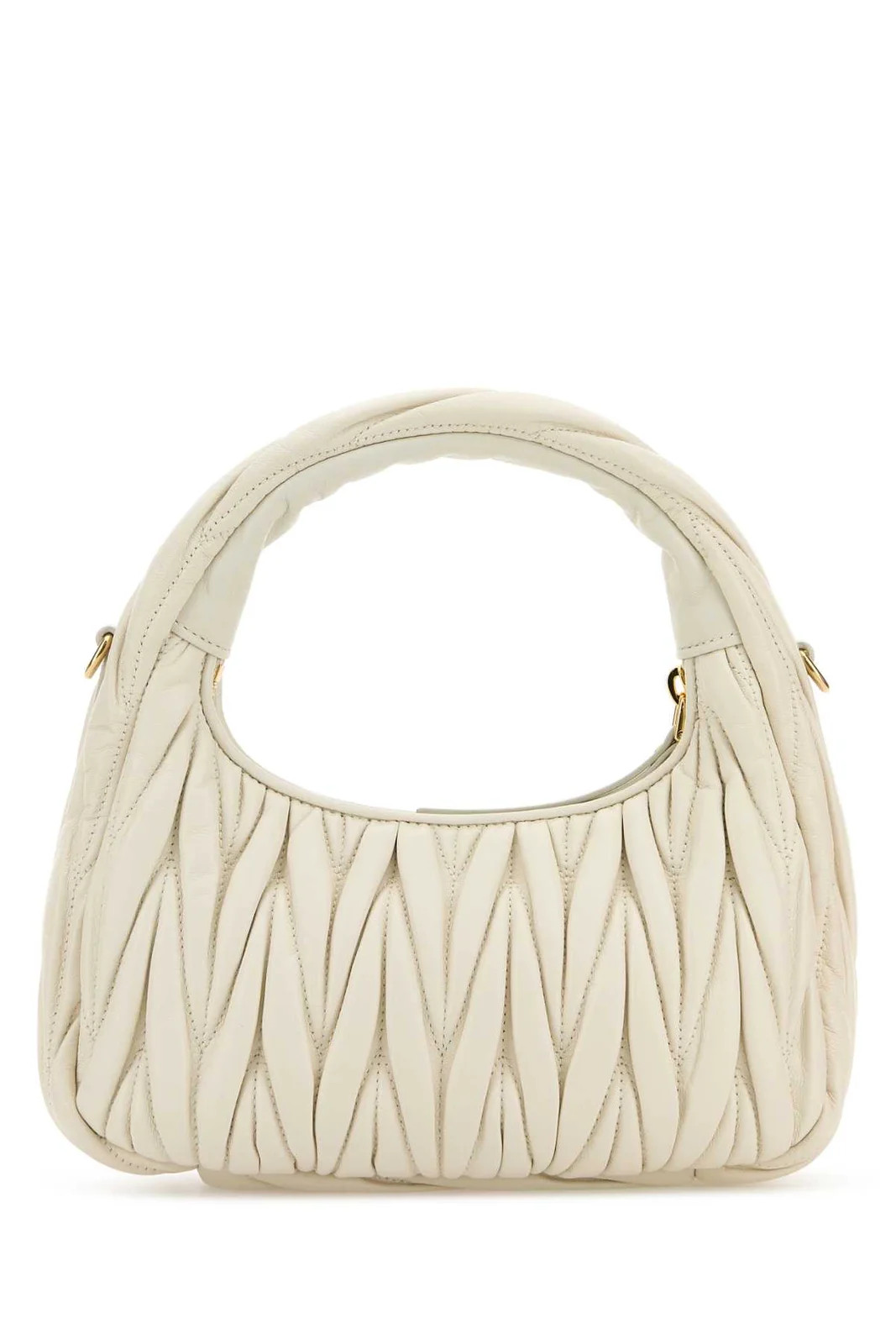 Miu Miu Matelassé Zipped Handbag | Cettire Global