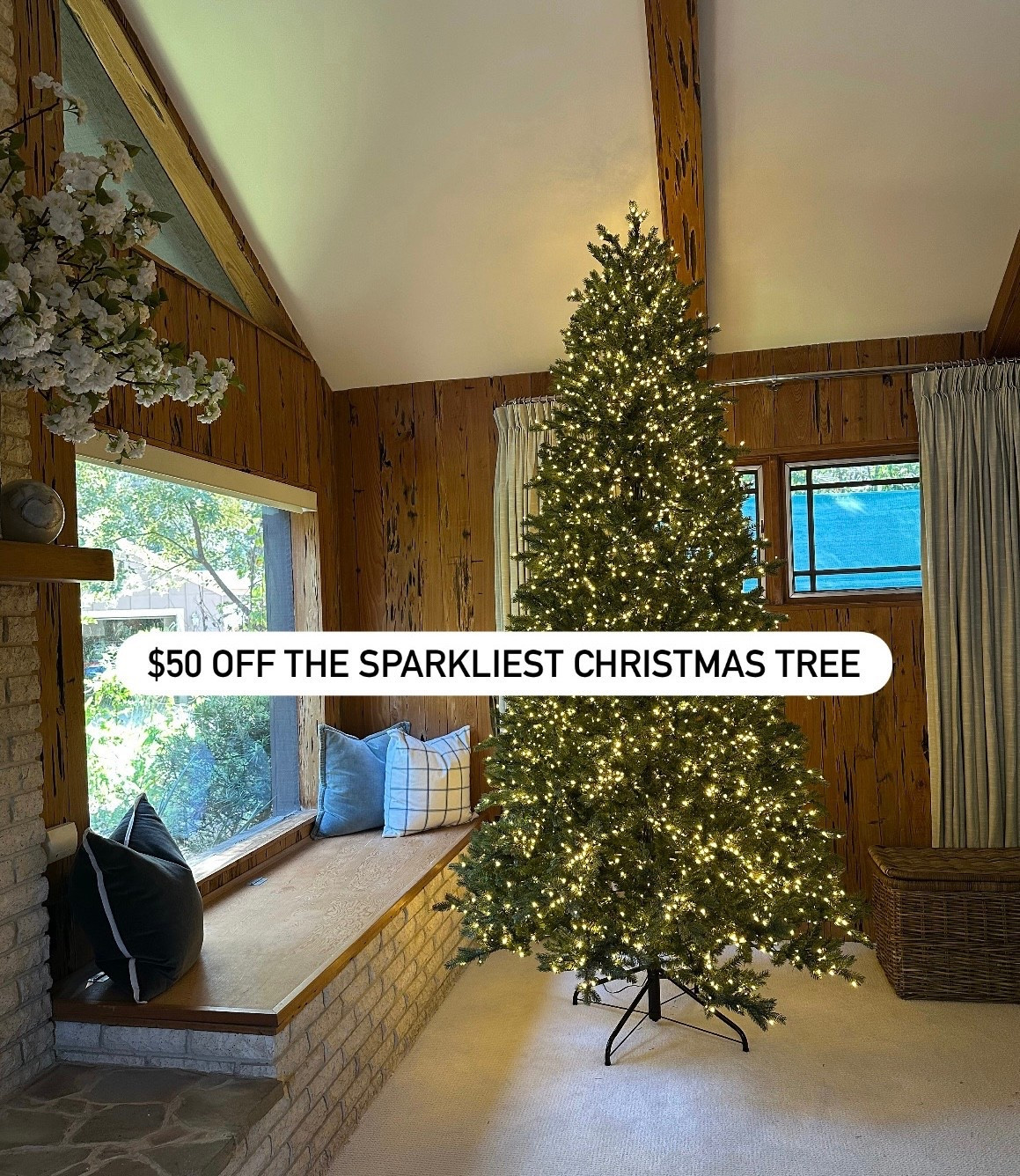 $50 off right now 🌲 pre-lit Christmas tree | 4,500 warm white micro led lights | artificial Christmas tree | holiday decor inspiration | clear light classic Christmas tree | Sam’s club find  

#LTKSeasonal #LTKHoliday #LTKHome