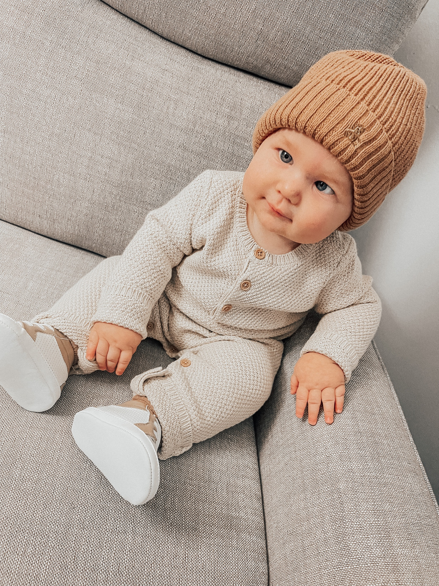 Popped into Walmart for two things, left with a new baby outfit 🫣 Hat is sold out @gap ☹️ It’s the hand on the arm rest for me 🤍

#LTKSeasonal #LTKbaby #LTKkids